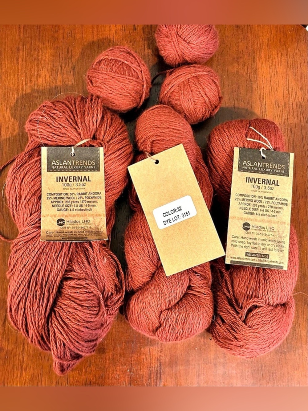 600g Aslan Trends Invernal Luxury Yarn Bundle - 50% Rabbit Angora/Merino Blend